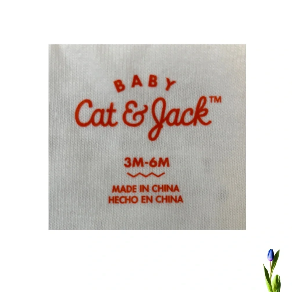 Baby Girl Eyelet Lace Zip-Up Bomber Jacket 3-6 Months White Cat and Jack